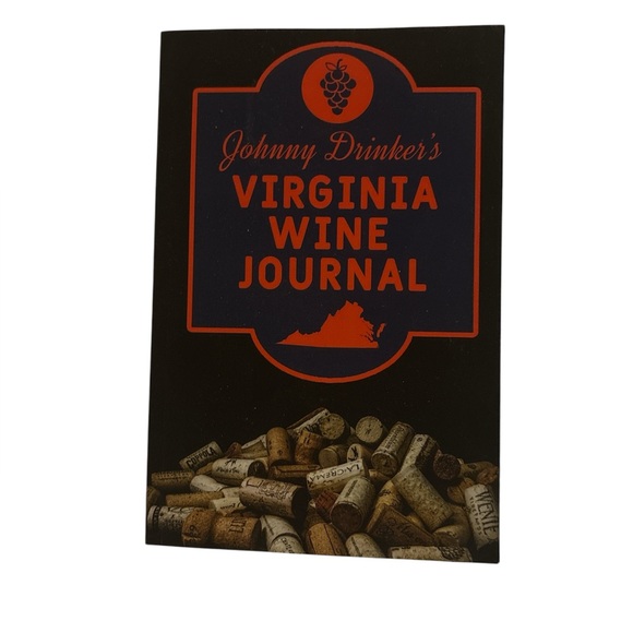 Other - Johnny Drinker’s Virginia Wine Journal with Cork Design